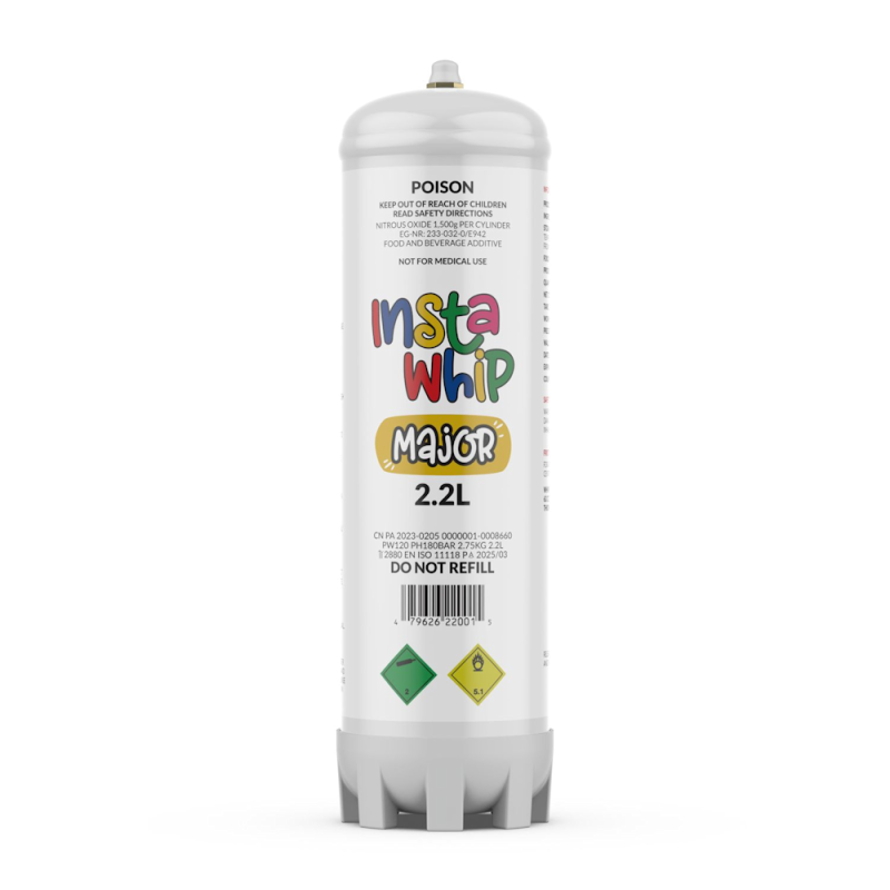 InstaWhip 2.2L Major 1,360G x 2 Cylinders