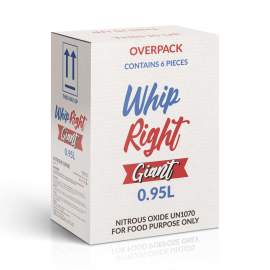 WhipRight 0.95L Giant 640G x 12 Cylinders WhipRight 0.95L Giant 640G x 12 Cylinders